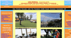 Desktop Screenshot of lidotropical.it